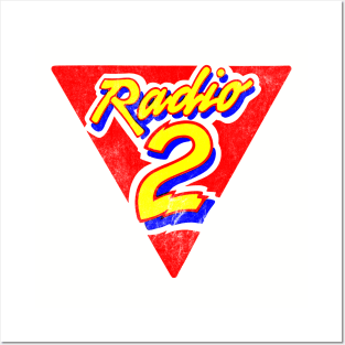 Radio 2 Ireland - Defunct 1980s Design Posters and Art